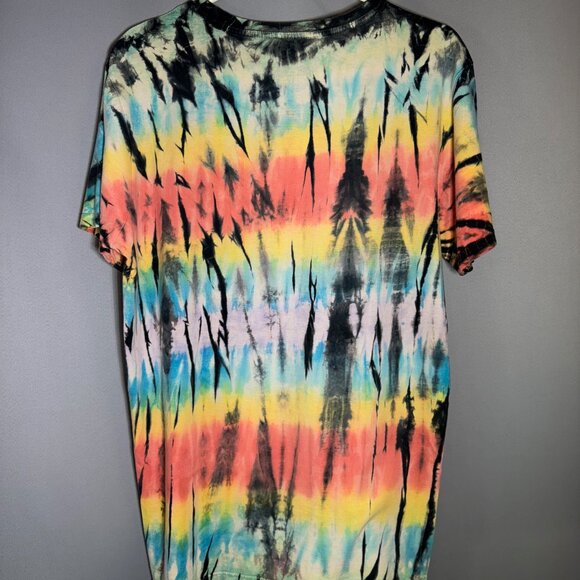 Tie Dye Wu-Tang Clan T-Shirt, Mens Size Medium - Picture 2 of 4